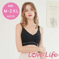 【NO.130】素面軟Q乳膠無網圈內衣 M-2XL